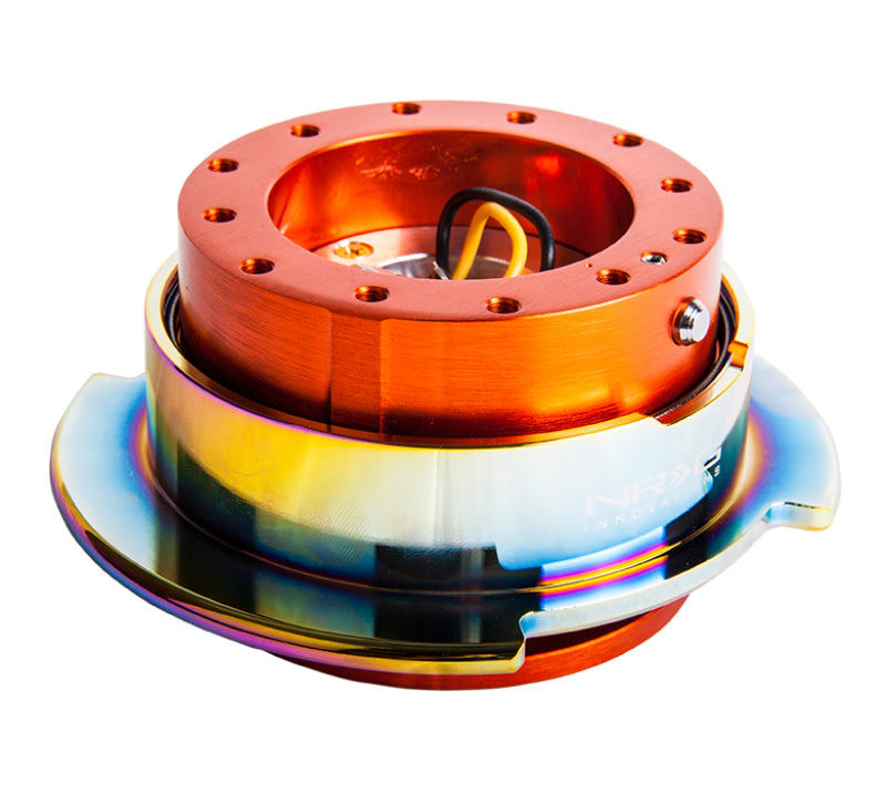 NRG Quick Release Gen 2.5 - Orange Body / Neochrome Ring-thumbmail-3