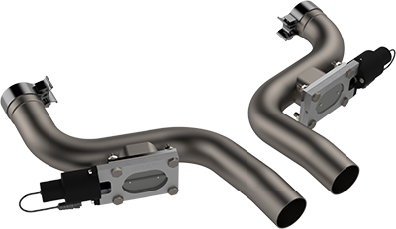 QTP 11-18 Dodge Challenger/Charger 5.7L 2.5in 304SS Aggressor Cutout Dual Mid Pipes-thumbmail-1