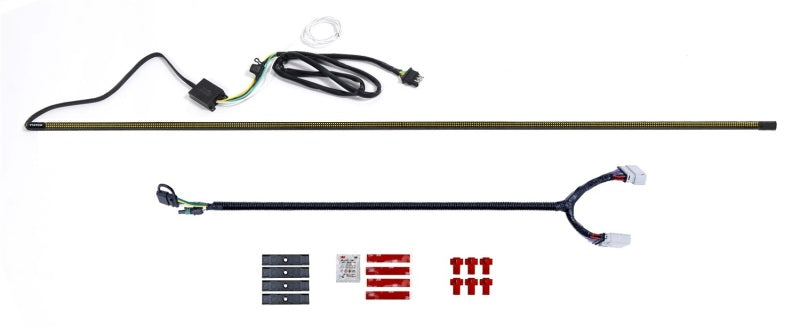 Putco 15-22 Chevy Colorado/20-22 Jeep Gladiator 48in Red Light Blade Direct Fit Kit Red/White-thumbmail-13