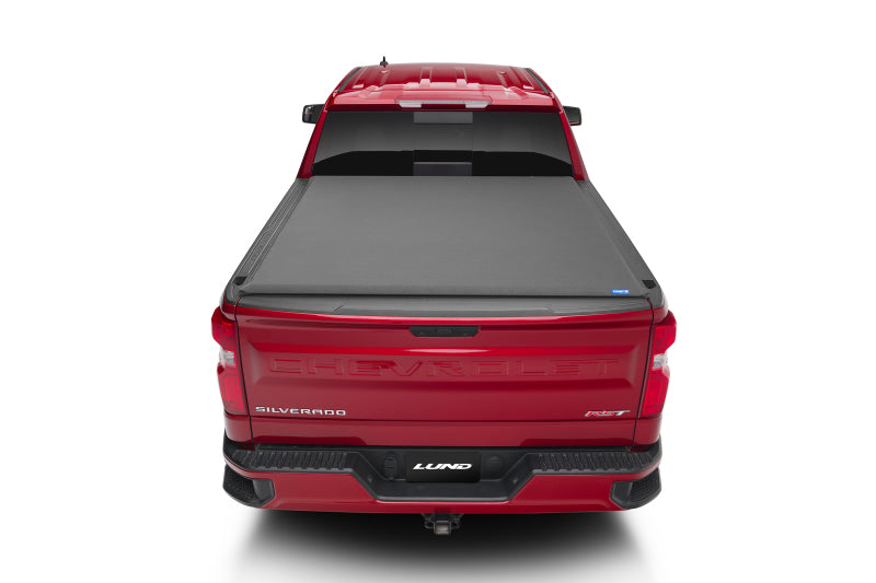 Lund 15-17 Chevy Colorado (5ft. Bed) Genesis Elite Roll Up Tonneau Cover - Black-thumbmail-5