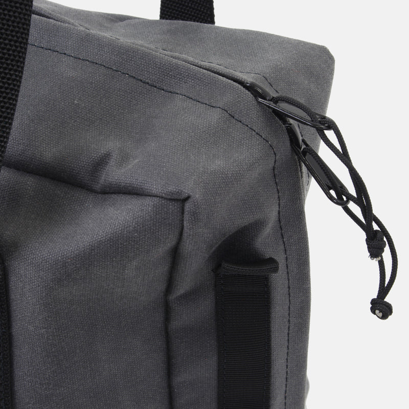 Go Rhino XVenture Gear Recovery Bag (7.5x11.5x18in. Closed) 12oz Waxed Canvas - Black-thumbmail-5