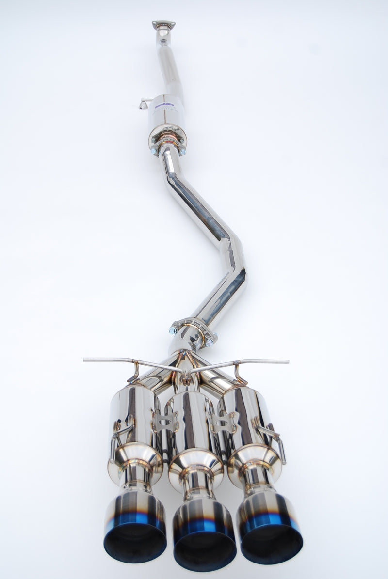 Invidia 17+ Honda Civic SI Sedan Gemini Triple Titanium Tip Cat-back Exhaust-thumbmail-2