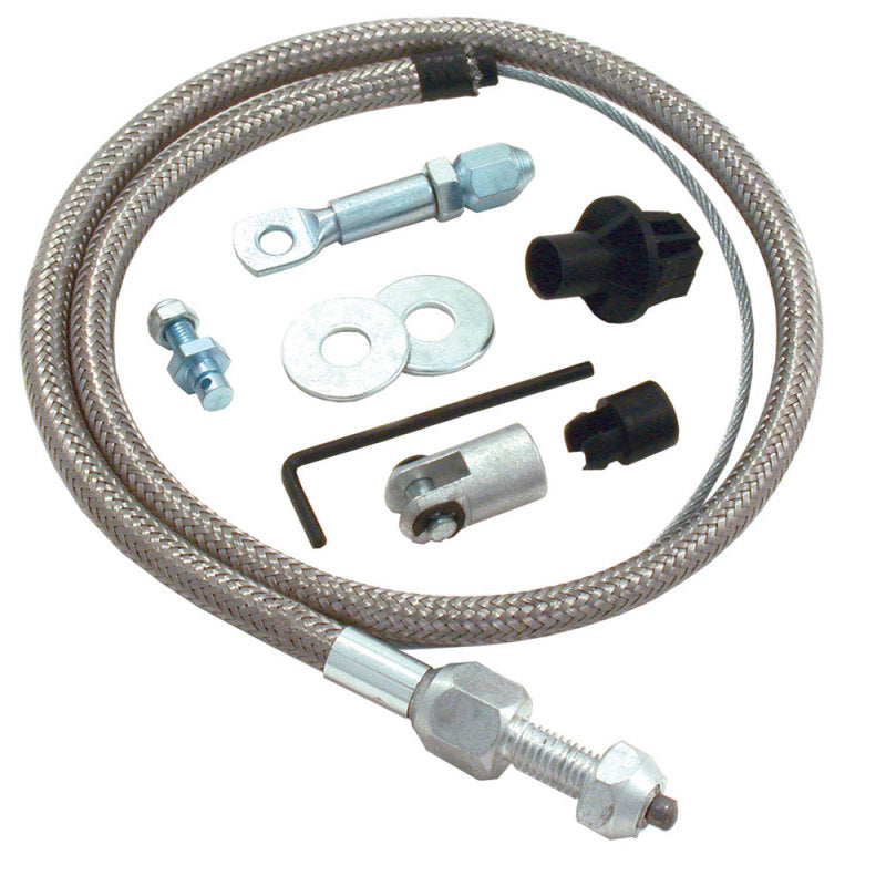 Spectre Throttle Cable w/Braided SS Housing - 3ft.-thumbmail-2