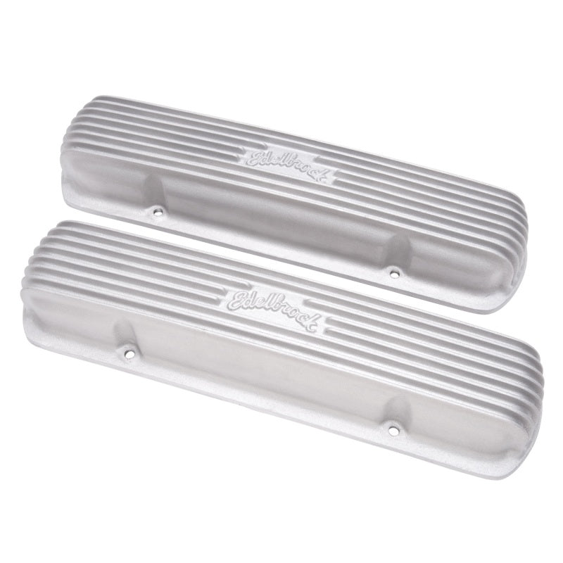 Edelbrock Valve Cover Classic Series Pontiac 1962-1979 301-455 CI V8 Satin-thumbmail-9