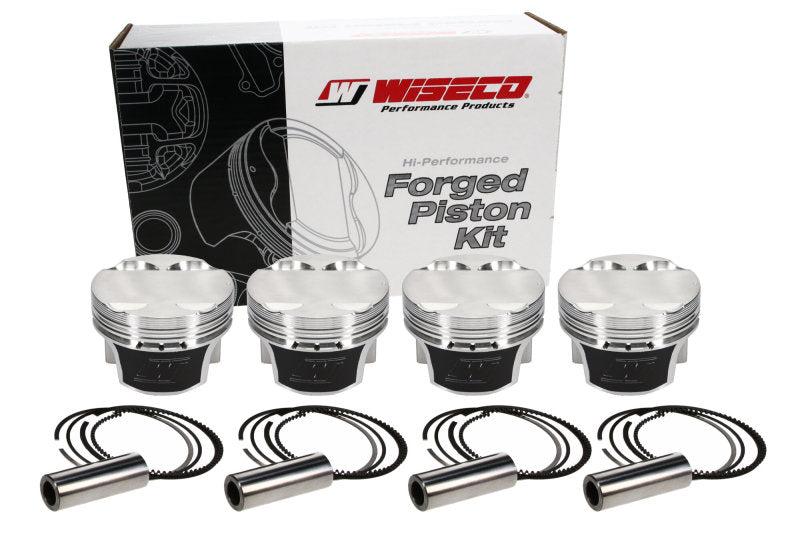 Wiseco Hyundai 4B11-T 2008+ Spherical Dish Piston Shelf Stock-thumbmail-7