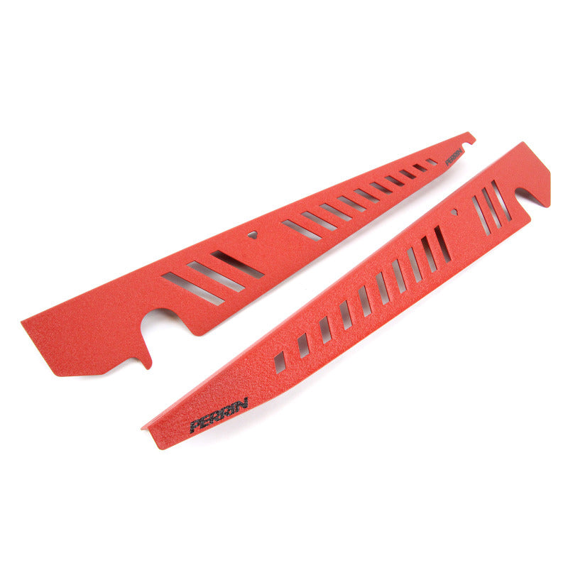 Perrin 2015+ Subaru WRX/STI Fender Shroud Set - Red-thumbmail-3