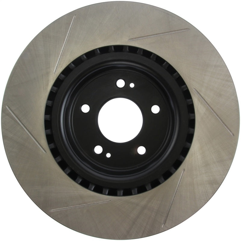 StopTech Power Slot 10 Hyundai Genesis Coupe Track Front Left Slotted Rotor-thumbmail-4