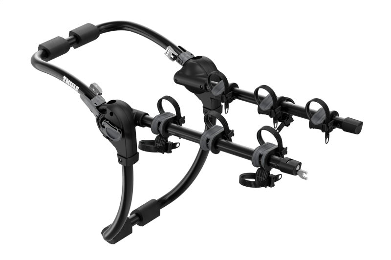 Thule Gateway Pro 3 Hanging-Style Trunk Bike Rack w/Anti-Sway Cages (Up to 3 Bikes) - Black