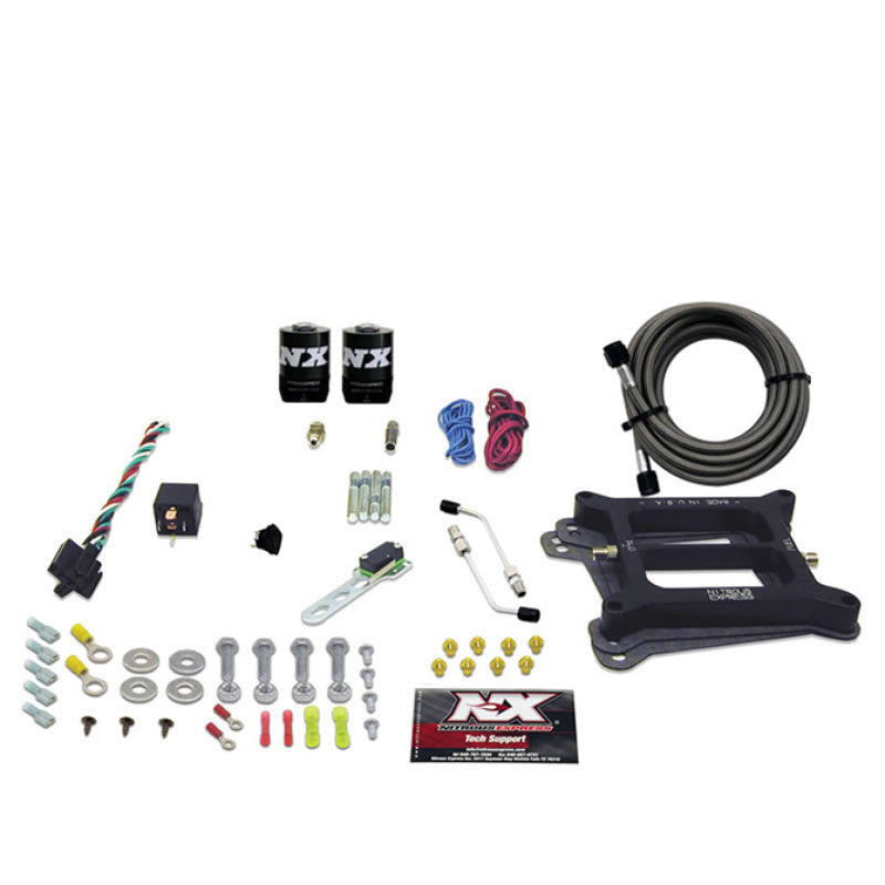 Nitrous Express 4150 4-BBL/Gasoline Nitrous Kit (100-500HP) w/o Bottle-thumbmail-2