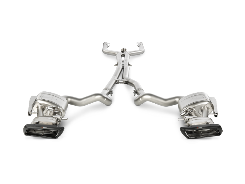 Akrapovic 15-17 AMG C63 Estate Evolution Line Cat Back (Titanium) w/ Carbon Tips (Req. Link Pipe)-thumbmail-2