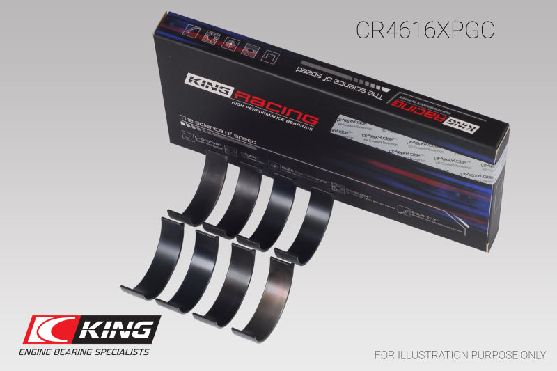 King Subaru Fa20/ Toyota 4U-GSE (Size 0.05) Connecting Rod Bearing Set-thumbmail-3
