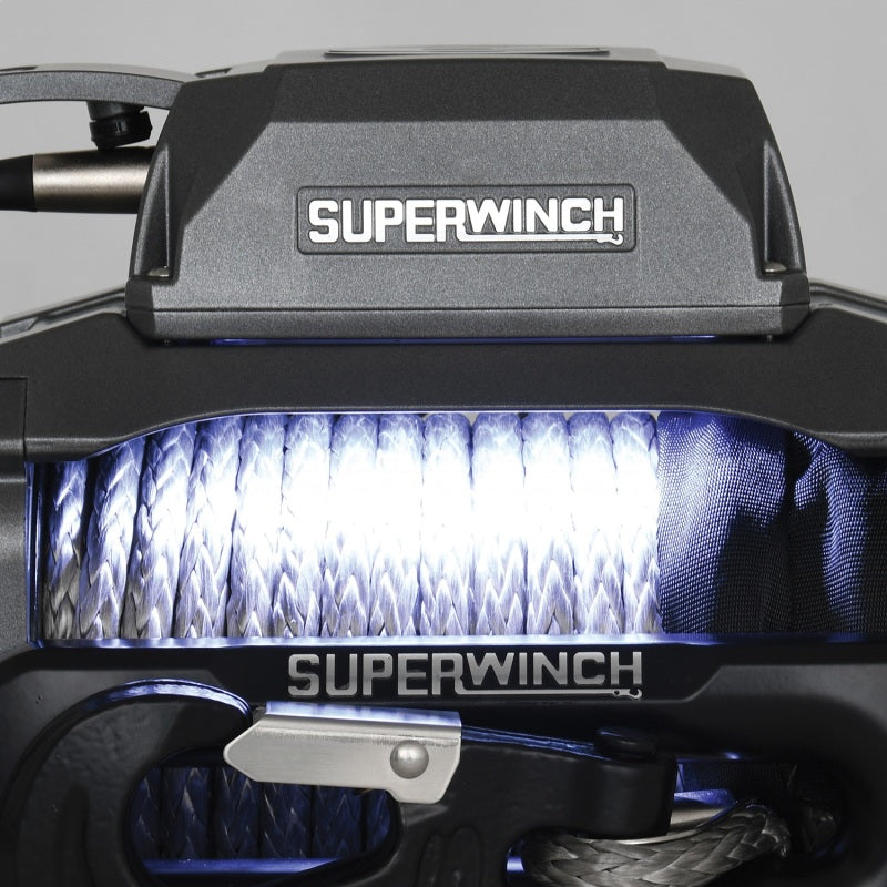 Superwinch 10000 LBS 12V DC 3/8in x 80ft Synthetic Rope SX 10000 Winch-thumbmail-11