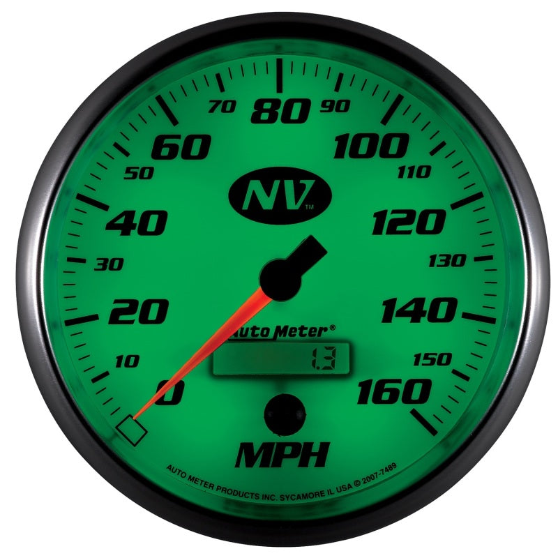 AutoMeter Gauge Speedometer 5in. 160MPH Elec. Programmable NV-thumbmail-3