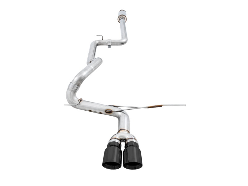 AWE Tuning Ford Focus ST Track Edition Cat-back Exhaust - Diamond BlackTips-thumbmail-3