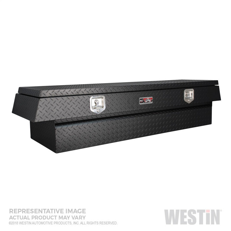 Westin/Brute Contractor TopSider 72in w/ Drawers & Doors - Textured Black-thumbmail-1