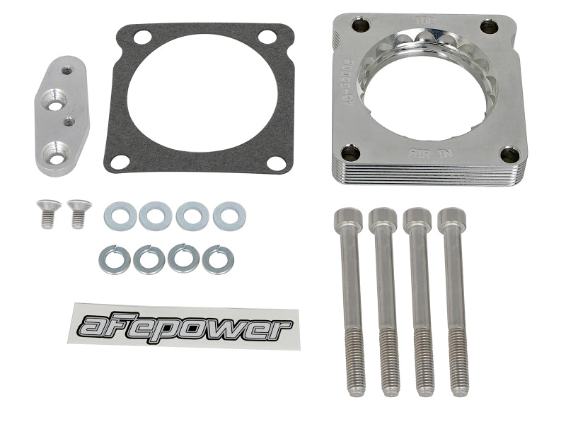 aFe 01-16 Nissan Patrol (Y61) L6-4.8L Silver Bullet Throttle Body Spacer-thumbmail-3