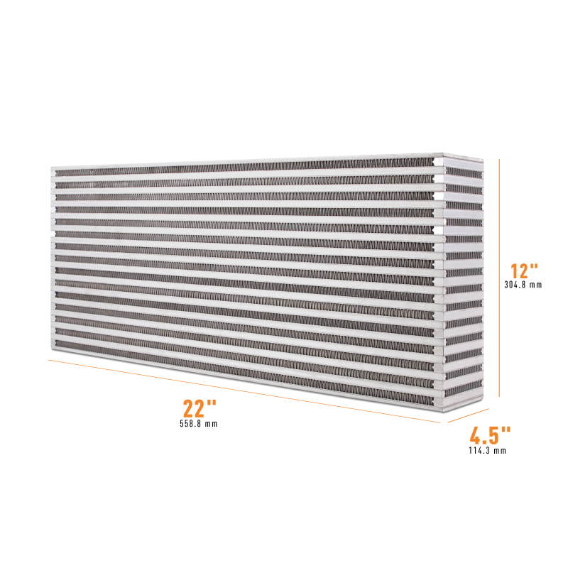 Mishimoto Universal Air-to-Air Intercooler Core - 22in / 12in / 4.5in-thumbmail-3