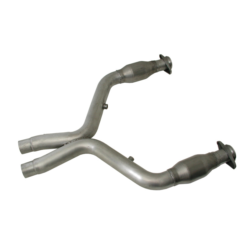 BBK 11-14 Mustang 5.0 Short Mid X Pipe With Catalytic Converters 3.0 For BBK Long Tube Headers-thumbmail-9