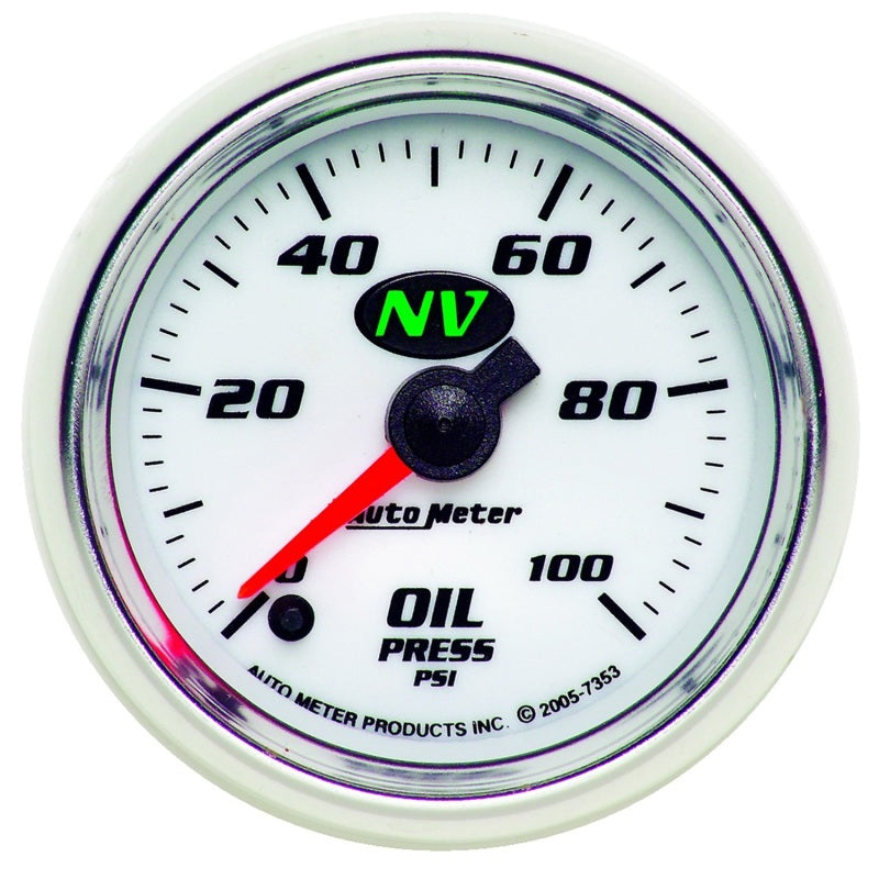 Autometer NV 2-1/16in 0-100 PSI Stepper Motor Oil Temp Gauge-thumbmail-1