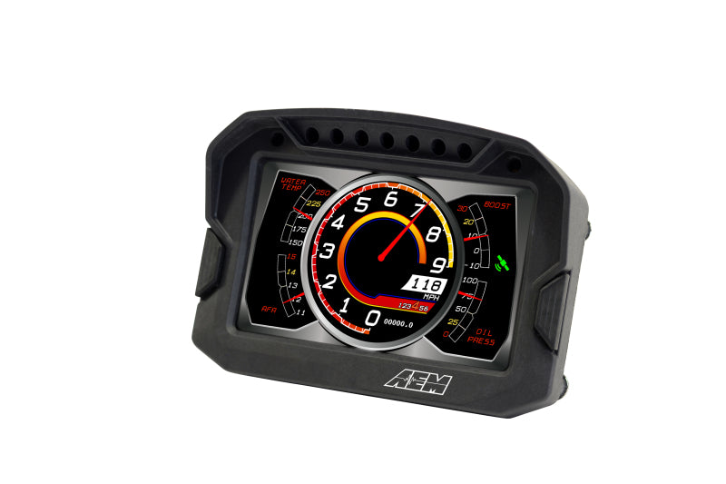 AEM CD-5LG Carbon Logging Digital Dash Display w/ Internal 10Hz GPS & Antenna-thumbmail-14