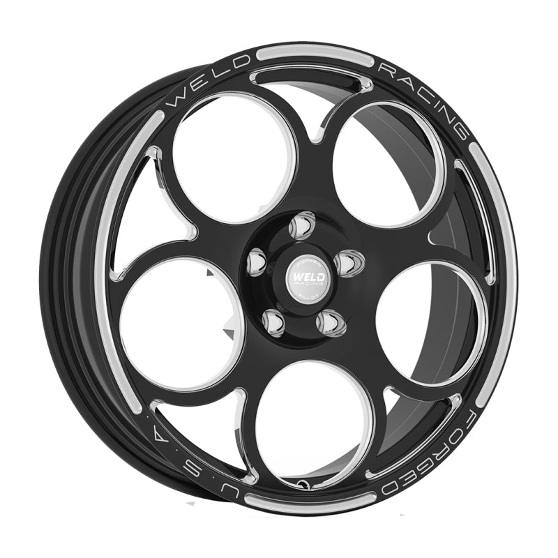 Weld Magnum 2.0 18x6 / 5x4.5 BP / 3.2in. BS Black Wheel - Non-Beadlock-thumbmail-1