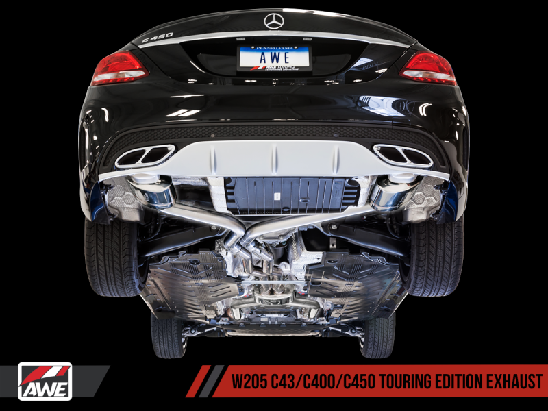 AWE Tuning Mercedes-Benz W205 C450 AMG / C400 Touring Edition Exhaust-thumbmail-10