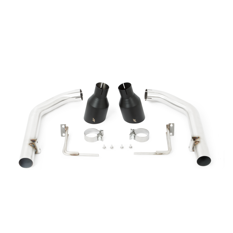 Mishimoto 2015+ Ford Mustang Axleback Exhaust Race w/ Black Tips-thumbmail-2