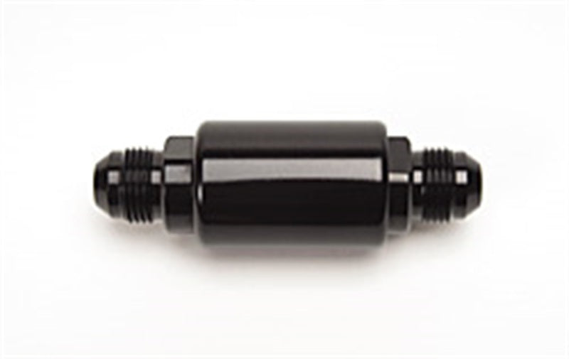 Russell Performance Black Anodized (3-1/4in Length 1-1/4in dia. -8 male inlet/outlet)-thumbmail-5