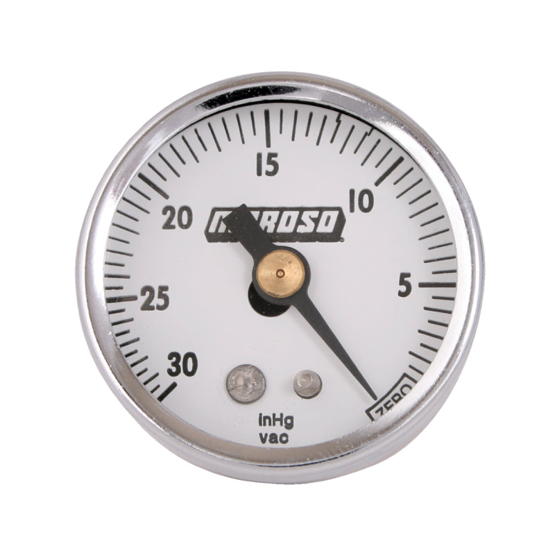Moroso Vacuum Gauge - 0-30in Hg - 1.5in Diameter-thumbmail-1