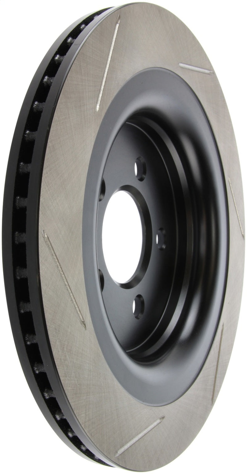 StopTech 2015 Ford Mustang GT w/ Brembo Brakes Left Rear Slotted Brake Rotor-thumbmail-5