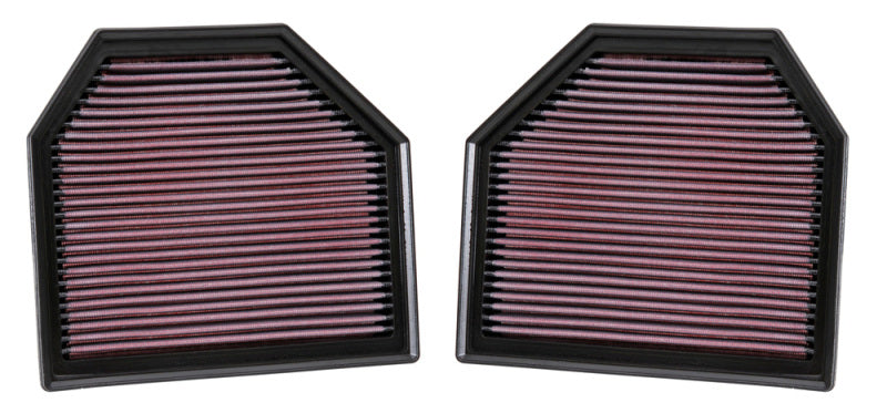 K&N Replacement Air Filter for 11-14 BMW M5/M6 4.4L V8 / 2015 M4/M3 3.0L I6  (2 per box)-thumbmail-4