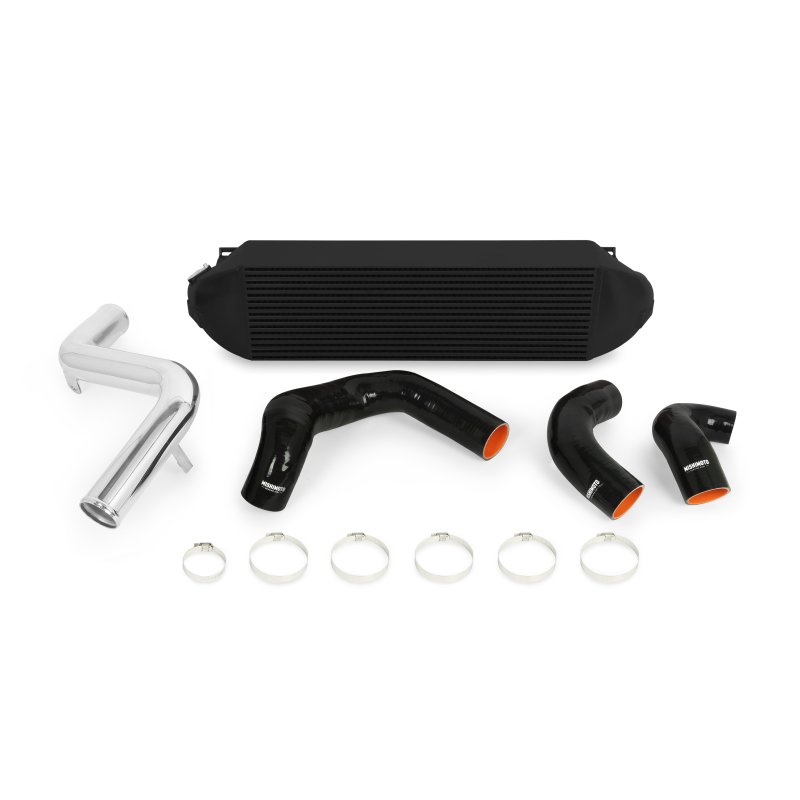 Mishimoto 2013+ Ford Focus ST Black Intercooler w/ Polished Pipes-thumbmail-2