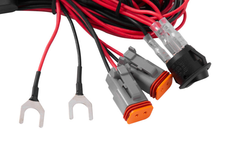 Diode Dynamics Light Duty Dual Output Light Bar Wiring Harness-thumbmail-3