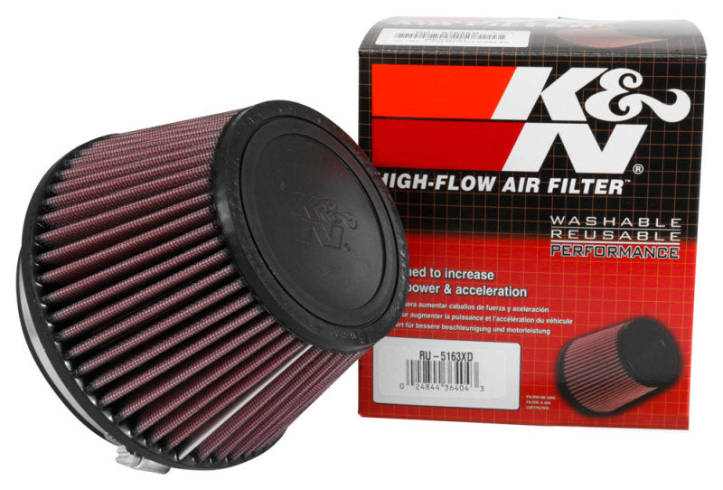 K&N Filter Universal X Stream Clamp-On 5in Flange 6.5in Base 4 1/2in Top 4 1/8in Height-thumbmail-9