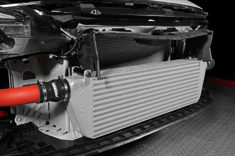 Perrin 22-23 Subaru WRX Front Mount Intercooler Kit (Red Tubes & Silver Core)-thumbmail-17