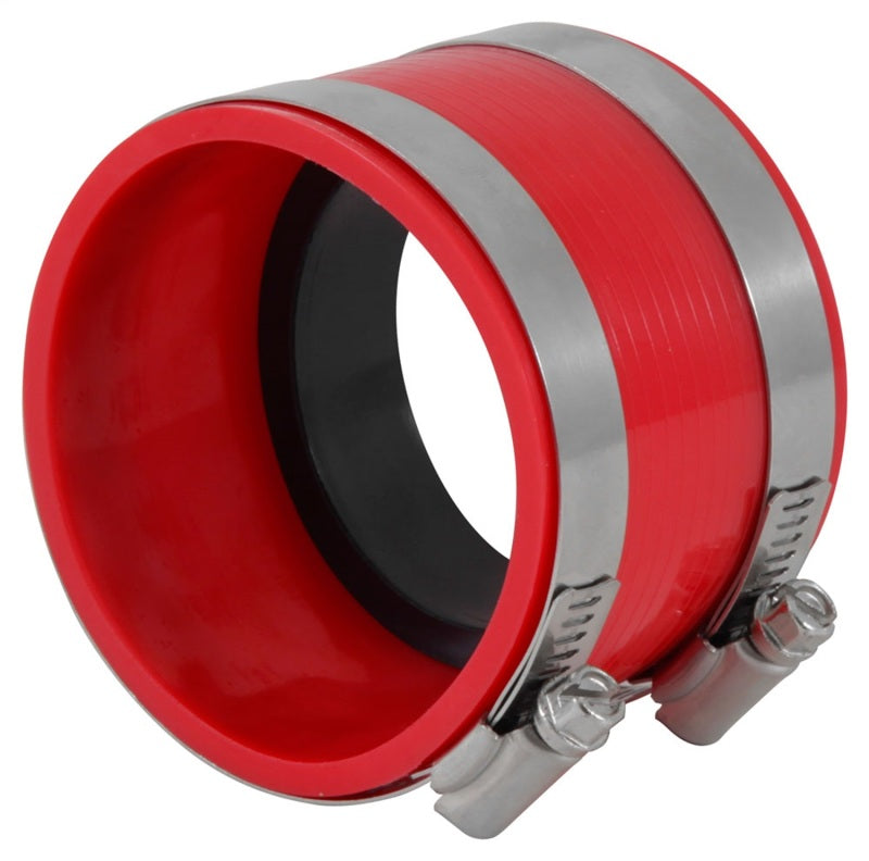 Spectre Coupler 3in. (PVC) w/Insert - Red-thumbmail-5