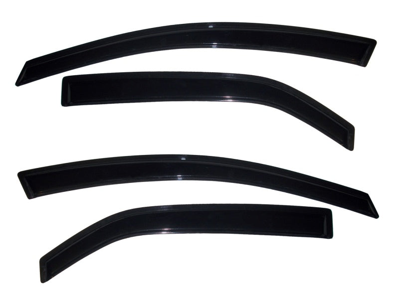 AVS 10-12 Kia Forte Ventvisor Outside Mount Window Deflectors 4pc - Smoke-thumbmail-11