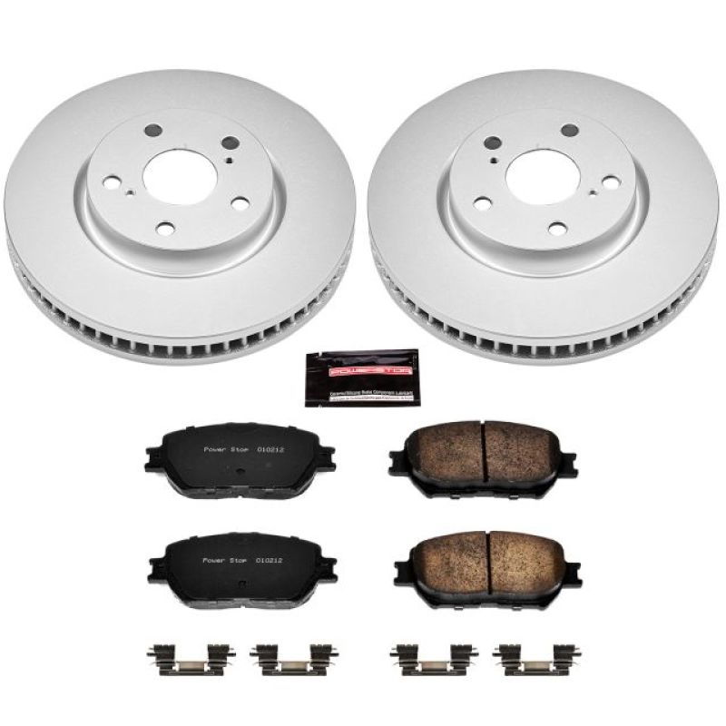 Power Stop 2006 Lexus GS300 Front Z17 Evolution Geomet Coated Brake Kit-thumbmail-1