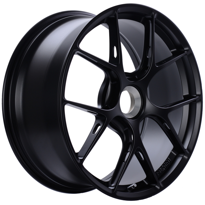 BBS FI-R 21x12.5 Centerlock ET48 CB84 Satin Black Wheel