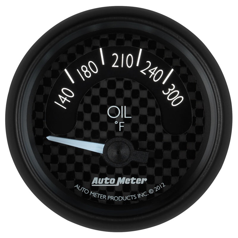 Autometer GT Series 52mm Short Sweep Electronic 140-300 Deg F Oil Temperature-thumbmail-4