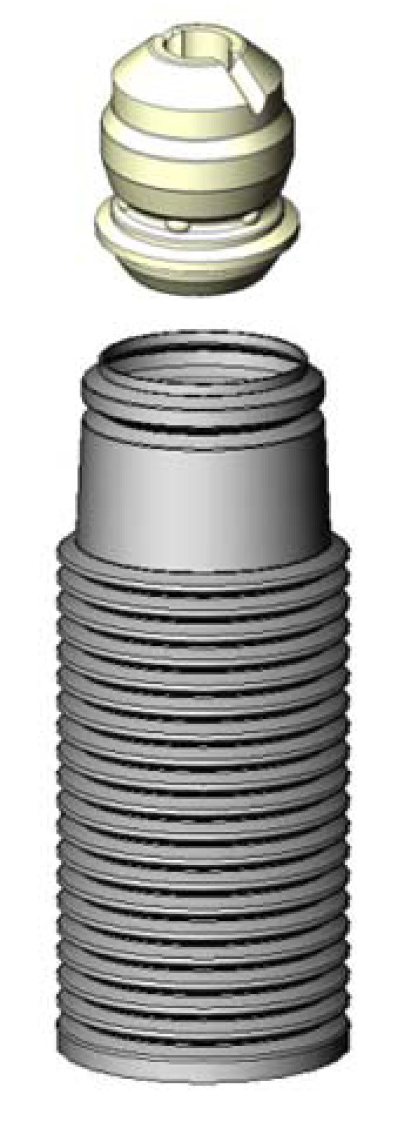 KYB Shocks & Struts Strut Boots Front VOLKSWAGEN Cabrio 1995-02 VOLKSWAGEN Cabriolet 1985-93 VOLKSWA-thumbmail-1