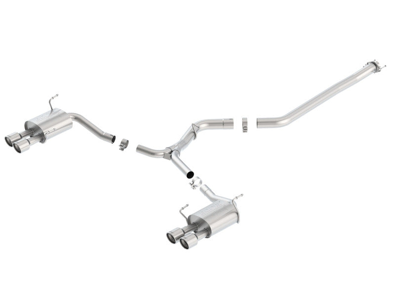 Borla 11-14 Subaru Impreza WRX/STI Sedan 4dr ATAK SS Catback Exhaust-thumbmail-2