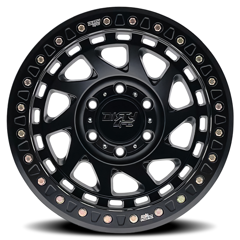 Dirty Life 9313 Enigma Race 17x9 / 6x135 BP / -38mm Offset / 87.1mm Hub Matte Black Wheel-thumbmail-2