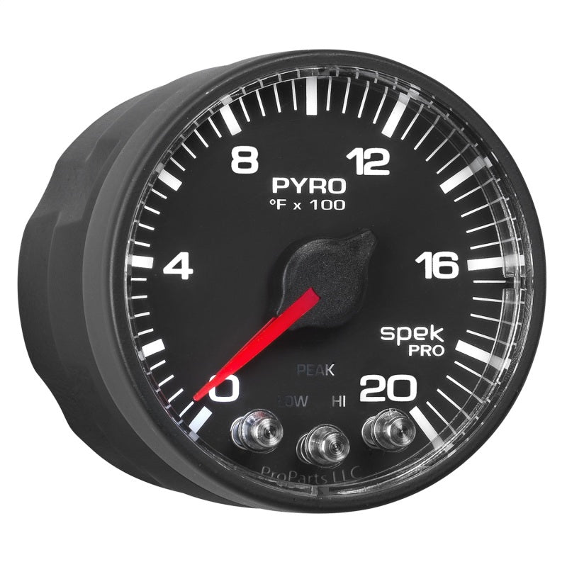 Autometer Spek-Pro 52.4mm 0-2000F Digital Stepper Motor Pyrometer Gauge-thumbmail-3