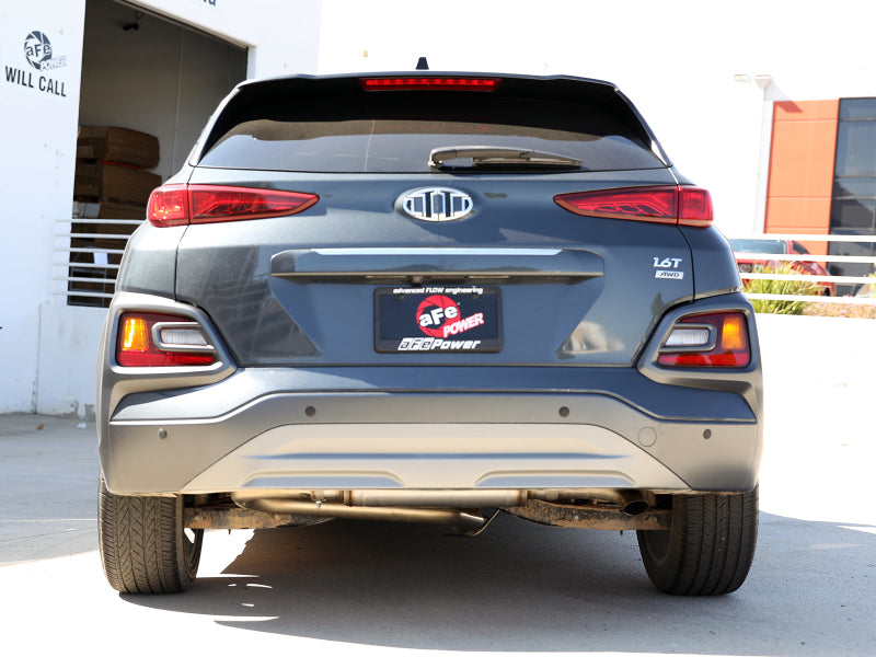 aFe Takeda 2-1/2in 304 SS Axle-Back Exhaust 18-21 Hyundai Kona L4 1.6L (t)-thumbmail-3