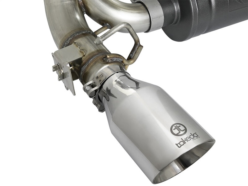 aFe Takeda 3in 304 SS Cat-Back Exhaust w/ Polished Tip 16-18 Ford Focus RS 2.3L (t)-thumbmail-7