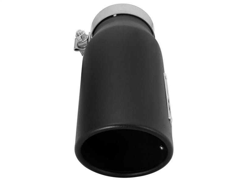 aFe MACHForce-XP 3.5in 409 Stainless Steel Exhaust Tip 3.5in x 4.5in Out x 12in L Clamp-On-thumbmail-3