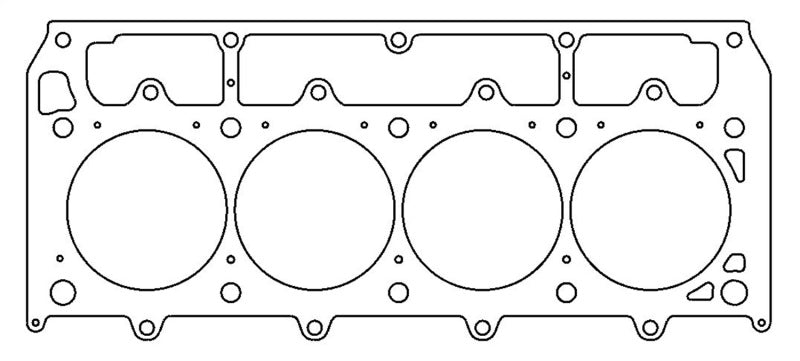 Cometic GM LSX McLaren 4.185in Bore .040 inch MLS Headgasket - Left-thumbmail-2