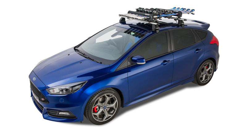 Rhino-Rack Universal Ski/Snowboard Carrier - Fits 6 Pairs of Skis or 4 Snowboards - Black-thumbmail-4