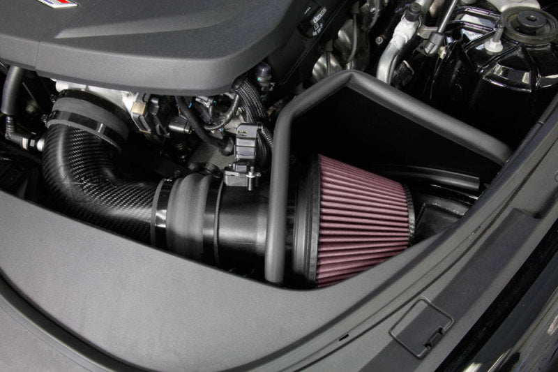 K&N 2016-2017 Cadillac CTS-V 6.2L V8 Aircharger Performance Intake-thumbmail-3